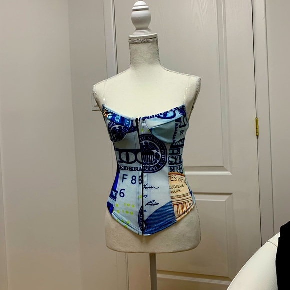 U Neck corset - Picture 2 of 6